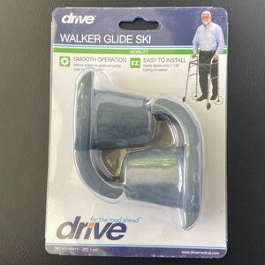 💙Drive Medical Walker Ski Glide